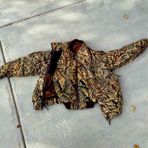 Men’s Camo Moss Coat and Waterproof jacket